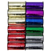 Ribbon Curling Metallic Assorted Colours 91 Metres (Each)
