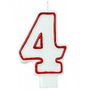 Candle - Number 4 (Each)