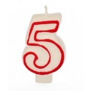 Candle - Number 5 (Each)