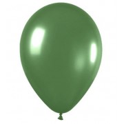 Metallic Green Balloons (Pack of 20)