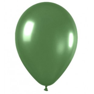 Metallic Green Balloons (Pack of 20)
