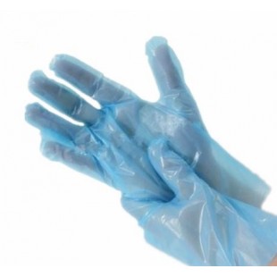 Disposable Poly Gloves - Blue (Pack of 500)