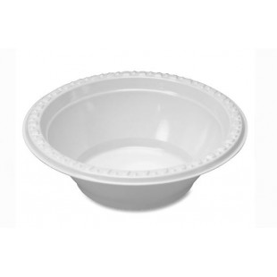 Deluxe White 180mm Bowl (Pack of 50)