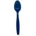 Deluxe Blue Dessert Spoons (Pack of 25)