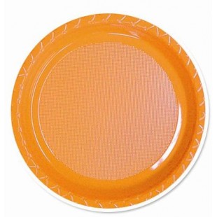 Orange 260mm Banquet Plates (Pack of 25)