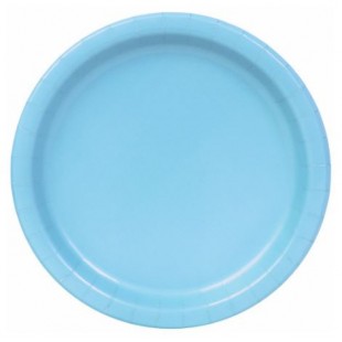 Pastel Blue 172mm Side Plates (Pack of 25)