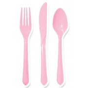 Pink Cutlery (Set of 25)