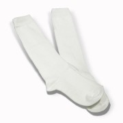 Socks Knee High White 12 pack