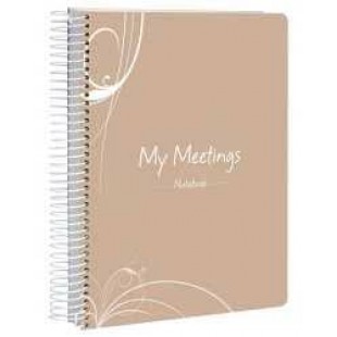 Notebook My Meetings Spirax A5 
