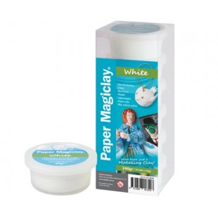 Paper Magiclay White 240g 6 Pack