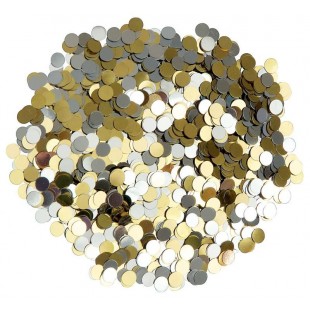  Confetti Metallic 60g (Gold & Silver)