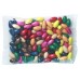 Wooden Oval Threading Beads Assorted 100 Pack