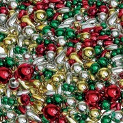 Christmas Pearl Bead Mix  (25g)