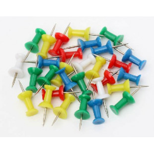 Push Pins - Assorted (Pack of 50)