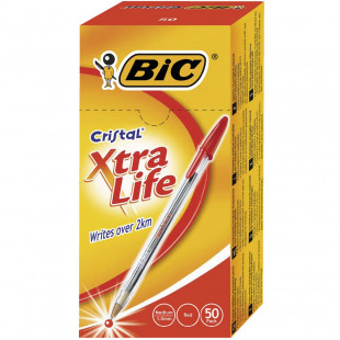 Pen Bic Cristal Red (Pack of 50)