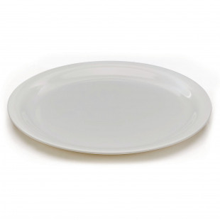 Plate Melamine White 225mm (Each)