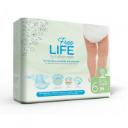 Nappies Freelife Junior (18KG+) Size 6 (Pack of 140)