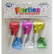 Foil Blowouts (Pack of 6)