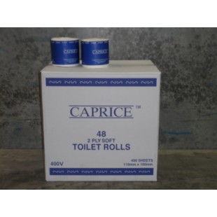 Caprice Toilet Rolls 2ply 400V
