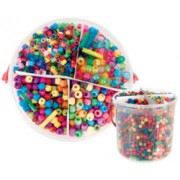 Plastic Threading Beads 655g