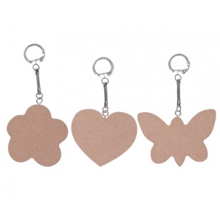 Wooden Key Chains Large 10s