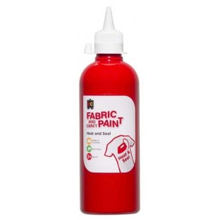 Fabric Paint 500ml - Red