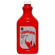 Liquicryl - Brilliant Red 2 Litres