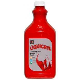 Liquicryl - Brilliant Red 2 Litres