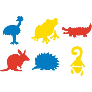 Stencil Aussie Animals (Pack of 6)