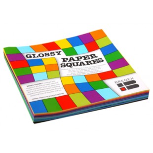 Kinder Paper Squares Fluoro 127x127mm (Pack of 100)