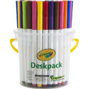 Crayola Deskpack Markers (Pack of 40)