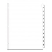Dividers A4 1-31 Tab White