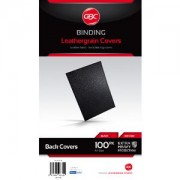 Binding Cover A4 Black (Pack of 100)