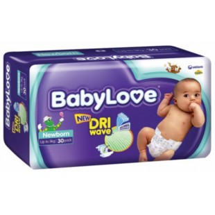 Babylove Newborn 0-5Kg (Pack of 99)