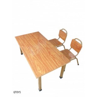 Steel Rectangle Table & Chairs