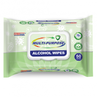Alcohol Wipes 75% Alc 15x20cm (Pack of 50)