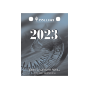 Desk Calendar Refill 2023 DCRT 76x102mm Collins