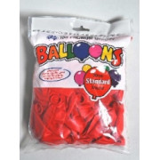 30cm Balloons Red Alpen (Pack of 100)