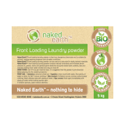Naked Earth Biodegradable Front Loader Laundry Powder (5Kg)