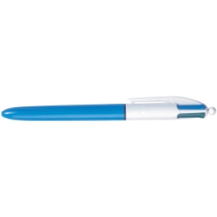 4 Colour Retractable Ballpoint Pen BIC (Box of 12)