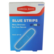 Blue Bandaid Strips Surgical SB886 (Pack of 50)
