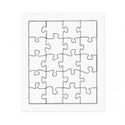 Cardboard Jigsaw 20s
