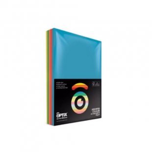 Copy Paper Rainbow Bright Optic 80gsm (Pack of 200)