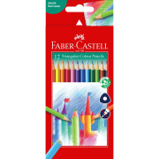 Coloured Pencils Tri-Grip Faber Castell (Pack of 12)