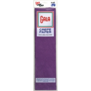 Crepe Paper Gala 250x50cm Purple (Pack of 12)