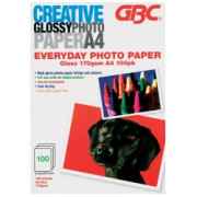 High Gloss Photo Paper A4 Everyday160gsm GBC (Pack of 100)