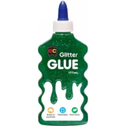 Glitter Glue Green 177ml EC