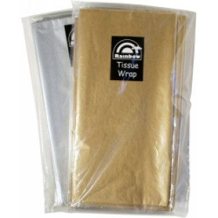 Tissue Paper Metallic Gold 50x75cm Rainbow (12x3 Sheets)