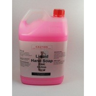 Liquid Hand Soap Pink Cascade 5 Litre