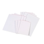 Office Pad A5 Bank Ruled 50gsm 100 Sheet (Pack of 10)